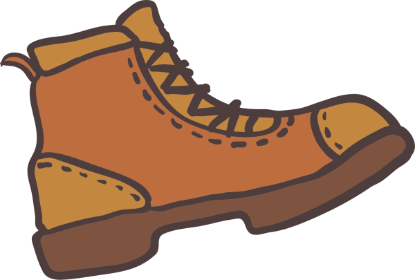 Ботинок мультяшный