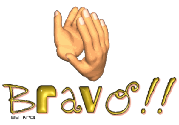 Надпись супер Браво