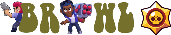 Логотип Brawl Stars на прозрачном фоне