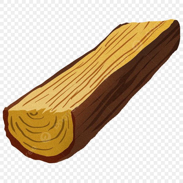 Бревно мультяшное