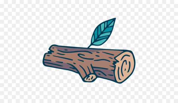 Бревно без фона