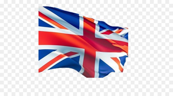 Развевающийся флаг Великобритании