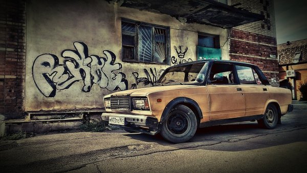 ВАЗ 2107 япошка Боевая классика