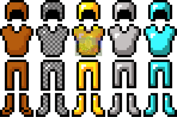 Кожаная броня Minecraft