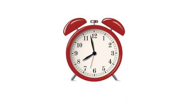 Красный будильник