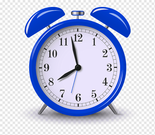 Будильник без фона