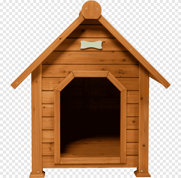 Будка с собакой вектор