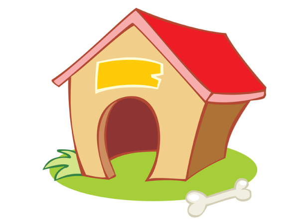 Конура для собаки мультик