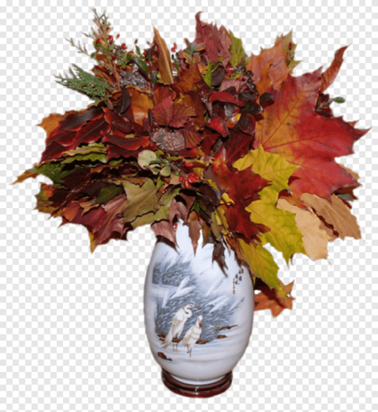 Букет из осенних листьев