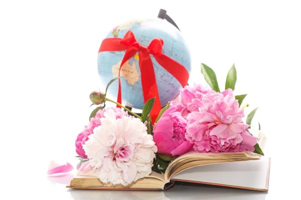 Глобус цветы