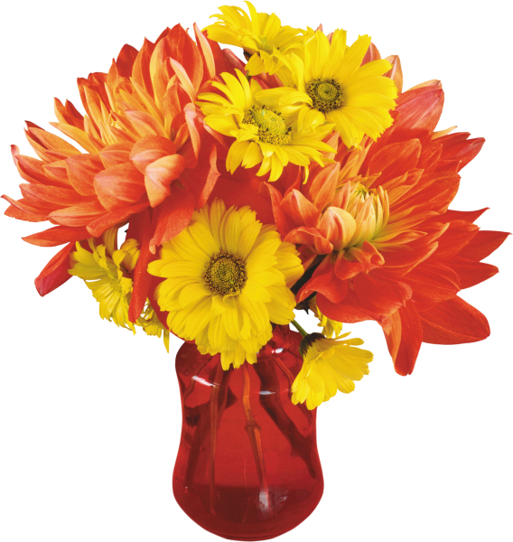 Осенний букет в вазе