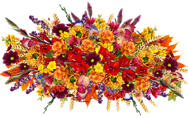 Осенний букет для фотошопа