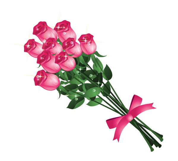 Букет цветов без фона для фотошопа