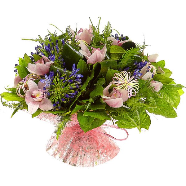 Букет орхидей Салал на каркасе