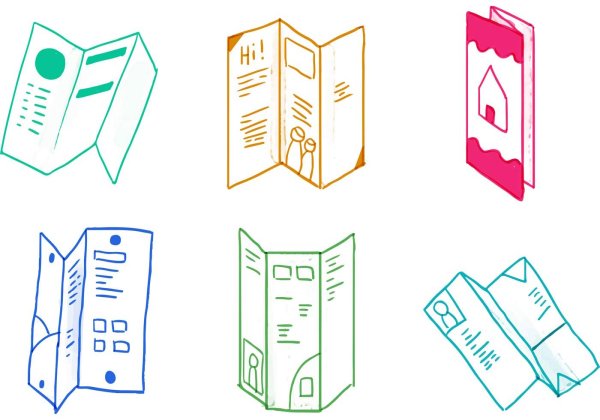 Брошюра рисунок