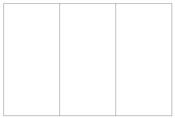 Заготовки для буклетов