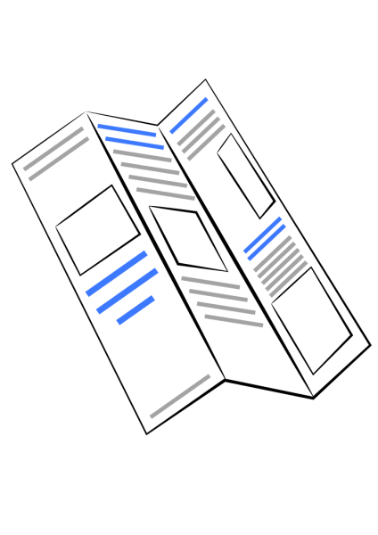 Буклет рисунок