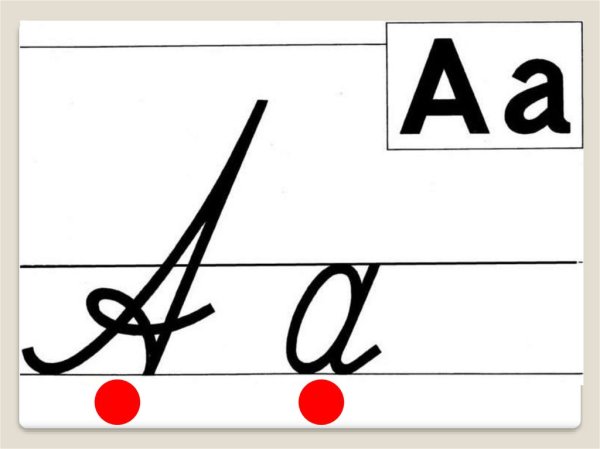 Печатная и письменная а