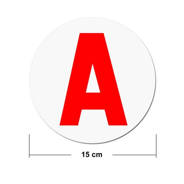 Красными буквами