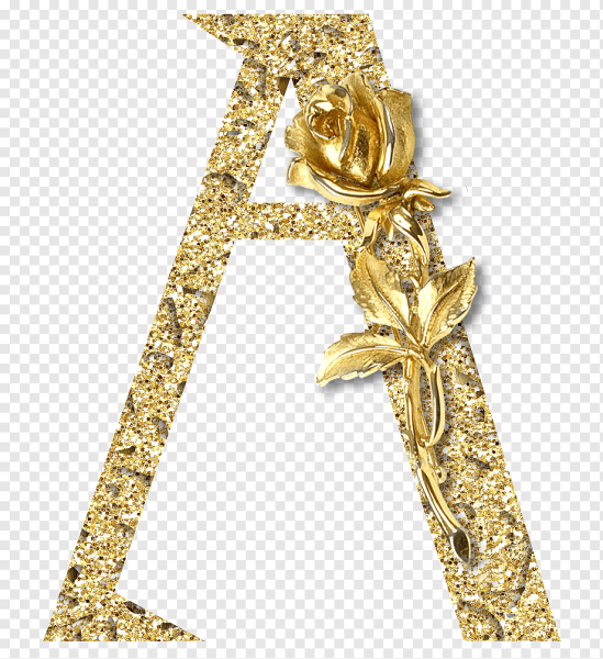 Золотые буквы