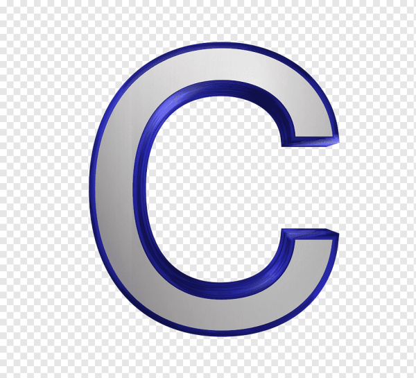 Буквы на прозрачном фоне