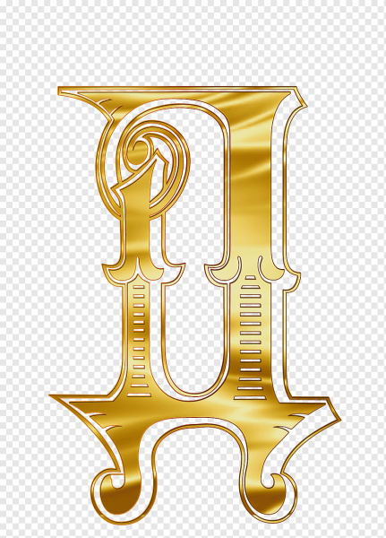 Золотые буквы