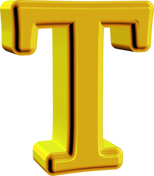 Буква т красивая