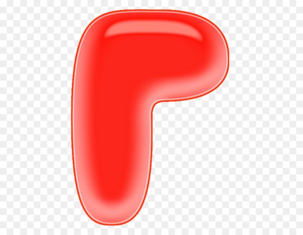 Буква г красная