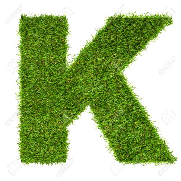 Буква а зеленая