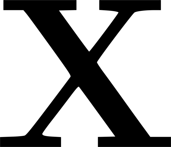 Большая буква х