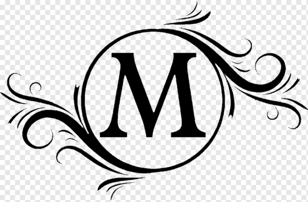 Стилизованная буква м