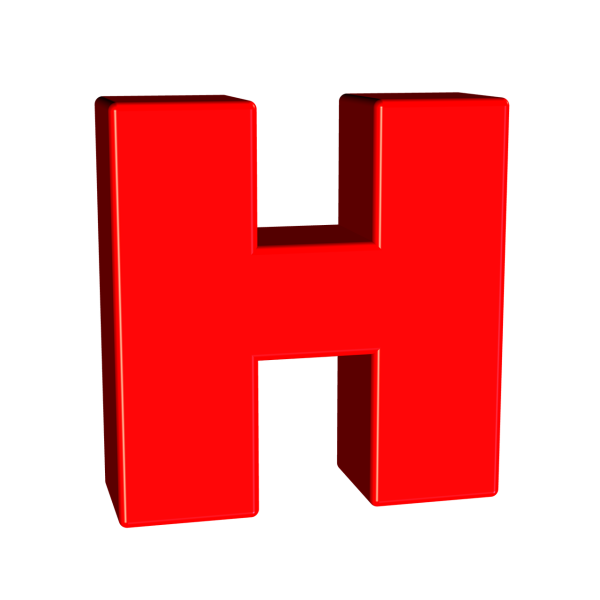 Буква н красивая