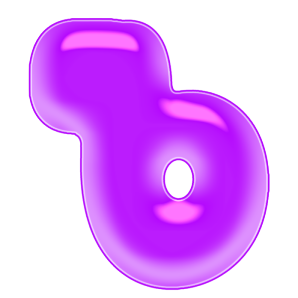 Круглые буквы