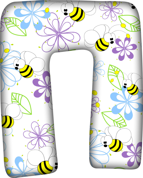 Веселая буква п