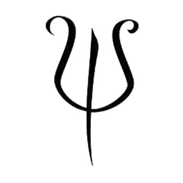 Символ психологии тату