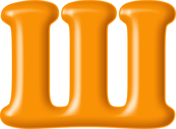 Разноцветные буквы