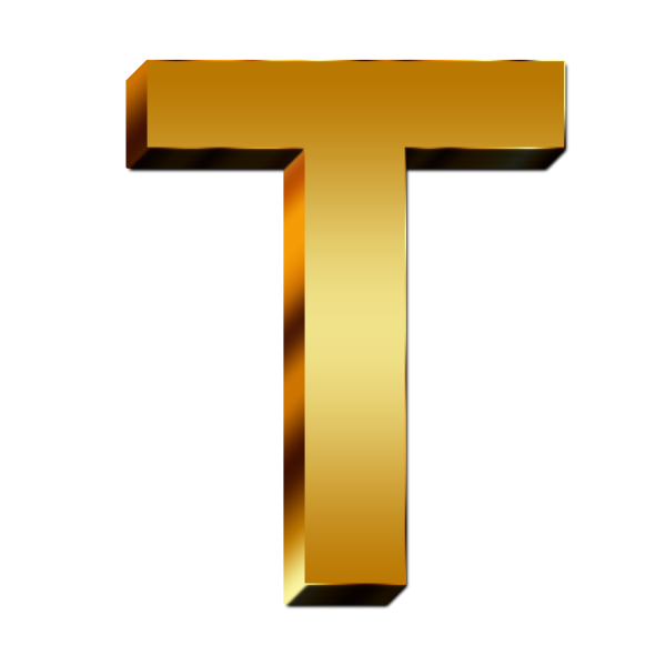 Буква т красивая