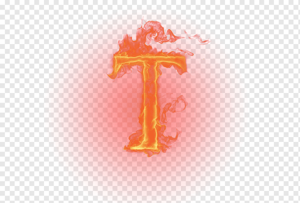 Буква t без фона