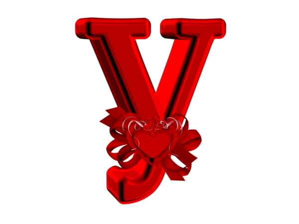 Красными буквами