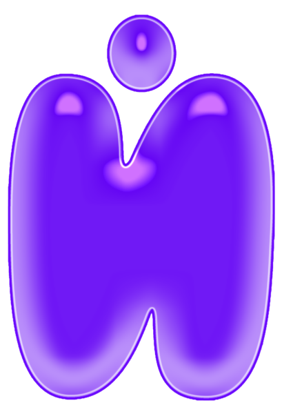 Круглые буквы