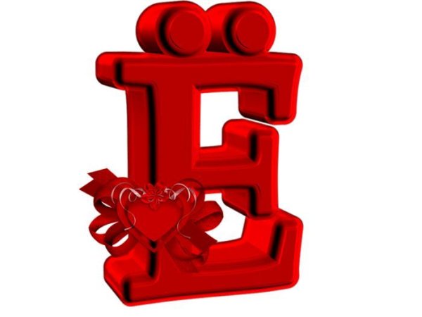 Красными буквами