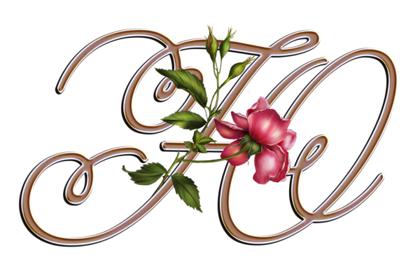 Монограмма буквы ю