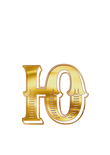 Золотые буквы русского алфавита