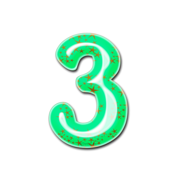 Буква з цветная