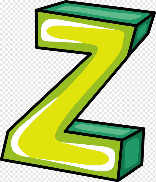 Красивая буква z