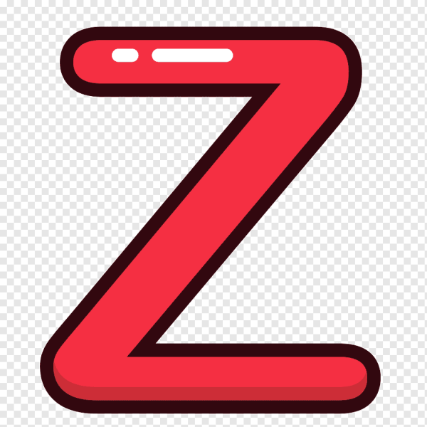 Z на прозрачном фоне