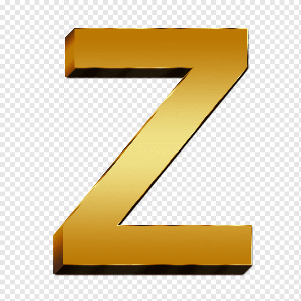 Золотая буква z