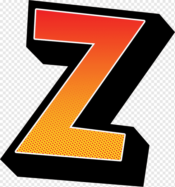 Объемная буква z