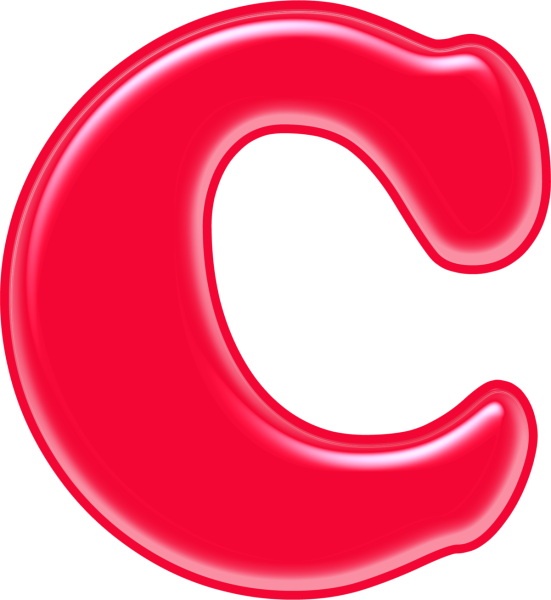 Объемные цветные буквы