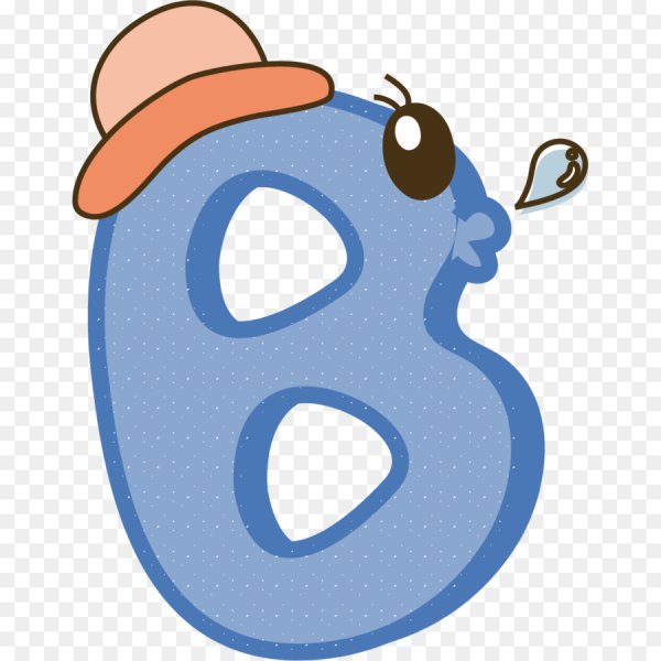 Буква а мультяшная